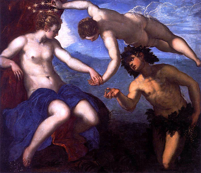 Bachus i Ariadna - Jacopo Tintoretto