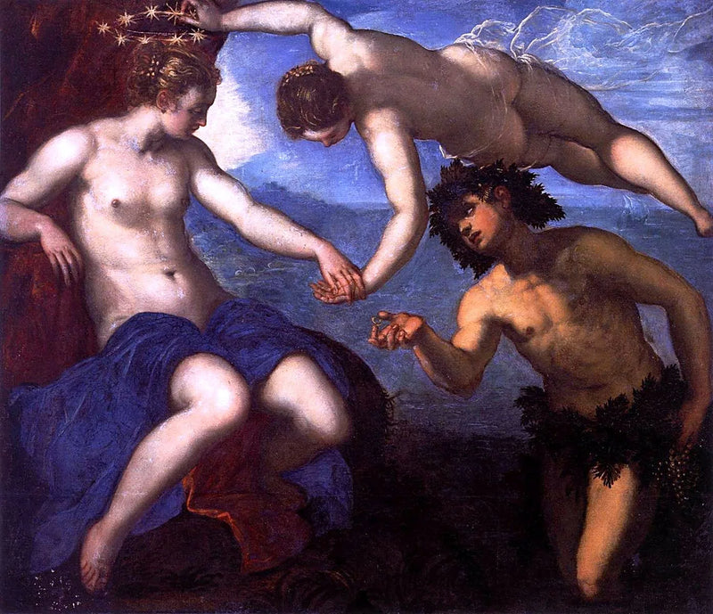 Bachus i Ariadna - Jacopo Tintoretto