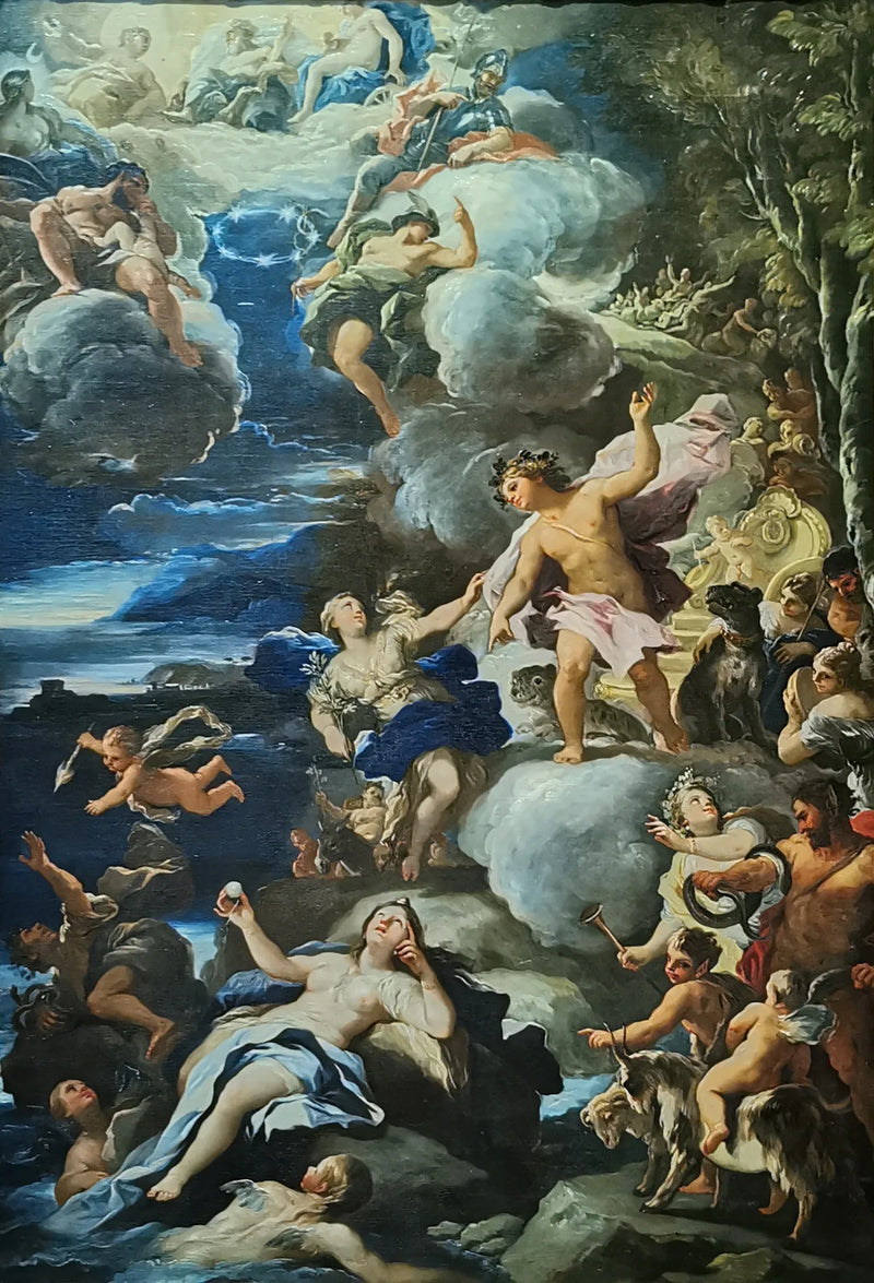 Bachus i Ariadna - Luca Giordano