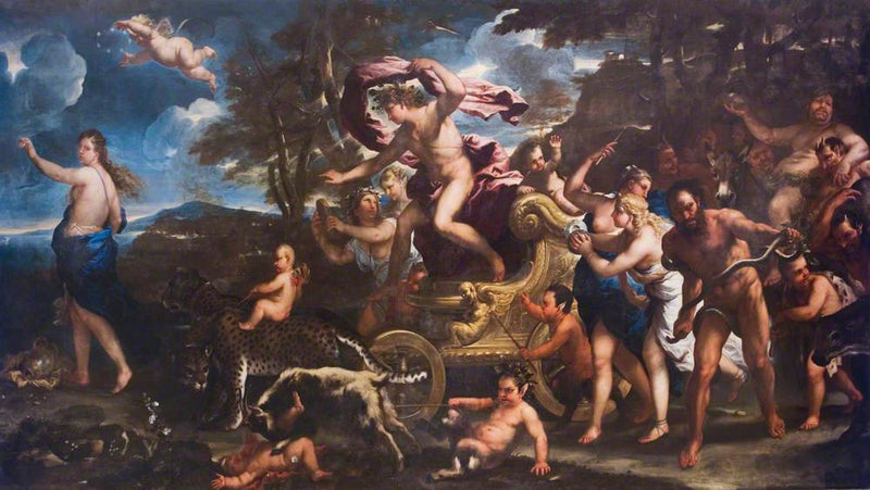 Bachus i Ariadna - Luca Giordano