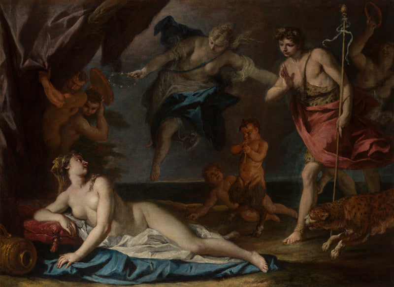 Bachus i Ariadna - Sebastiano Ricci