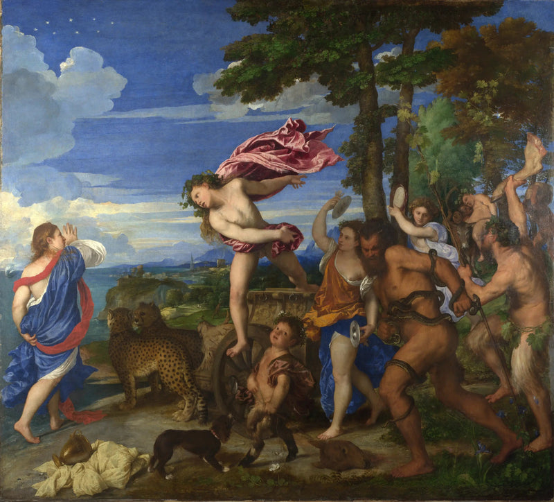 Bachus i Ariadna - Titian