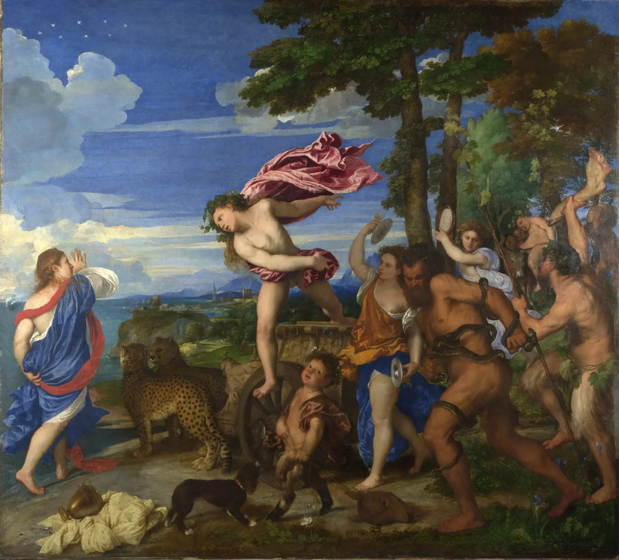 Bachus i Ariadna - Titian