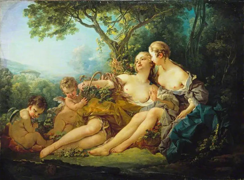 Bachus i Erygina - François Boucher