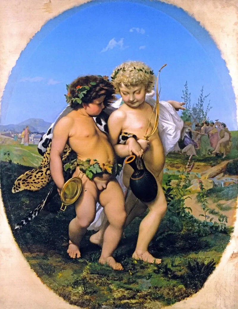 Bachus i zakochani pijani - Jean-Léon Gérôme