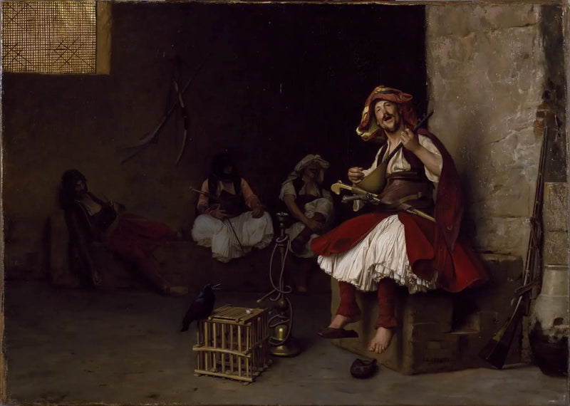 Bachi-bouzouk śpiewający - Jean-Léon Gérôme