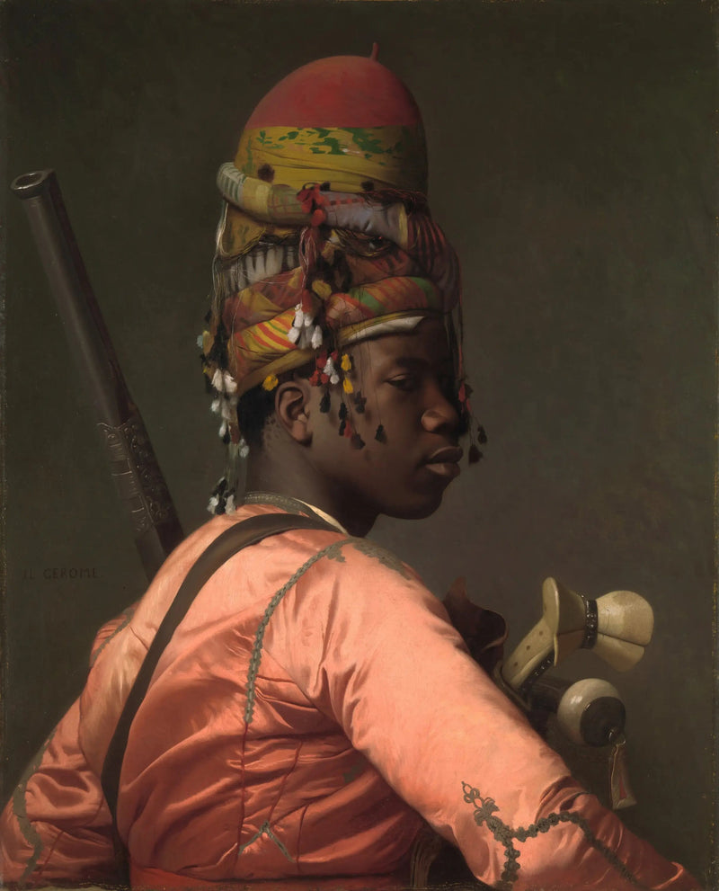 Bachi Bouzouk czarny - Jean-Léon Gérôme