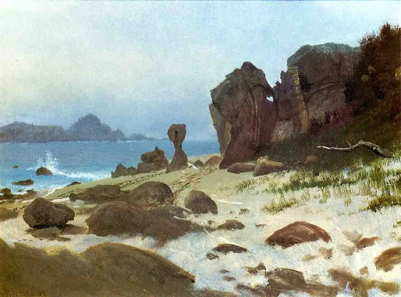 Zatoka Monterey - Albert Bierstadt
