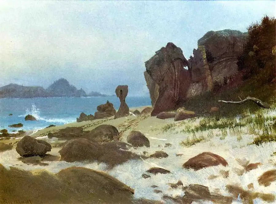 Zatoka Monterey - Albert Bierstadt