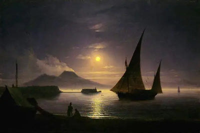Baie de Naples - Ivan Aïvazovski - Alpha Reproduction
