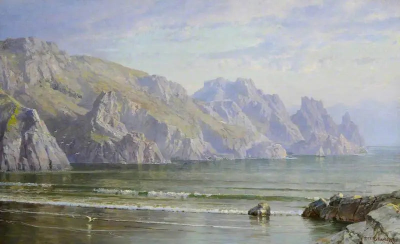 Zatoka Petit Port - William Trost Richards