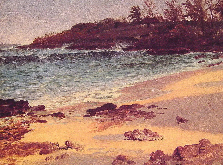 Zatoka Bahamska - Albert Bierstadt
