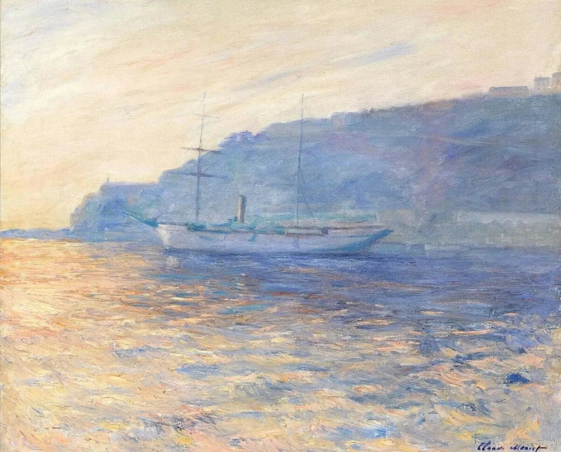 Zatoka Monako W891b - Claude Monet