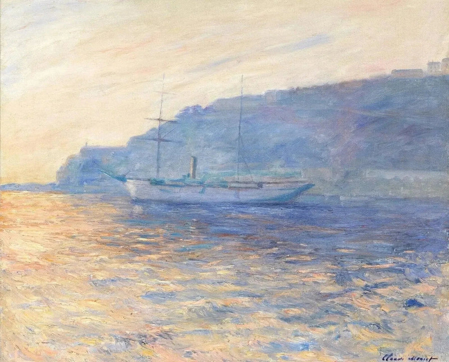 Zatoka Monako W891b - Claude Monet