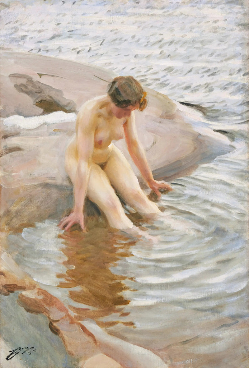 Kąpiel - Anders Zorn