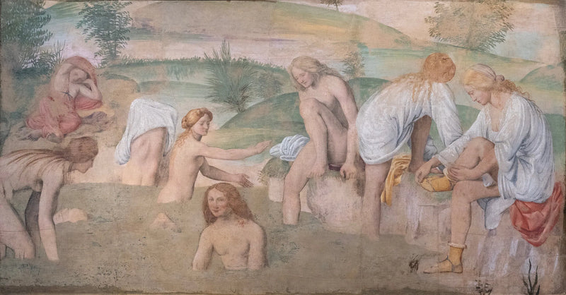 Kąpiel dziewczyn - Bernardino Luini