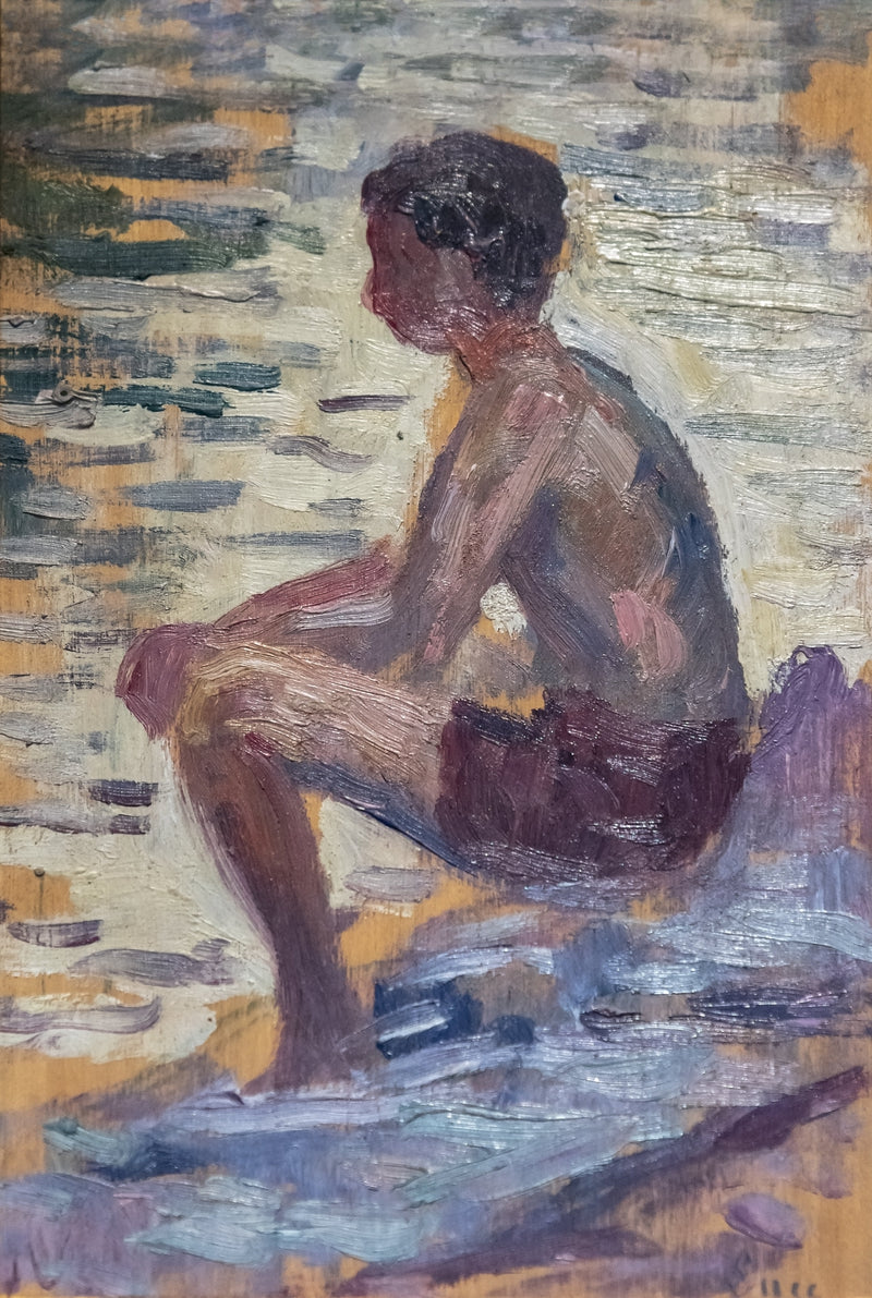 Pływak - Maximilien Luce