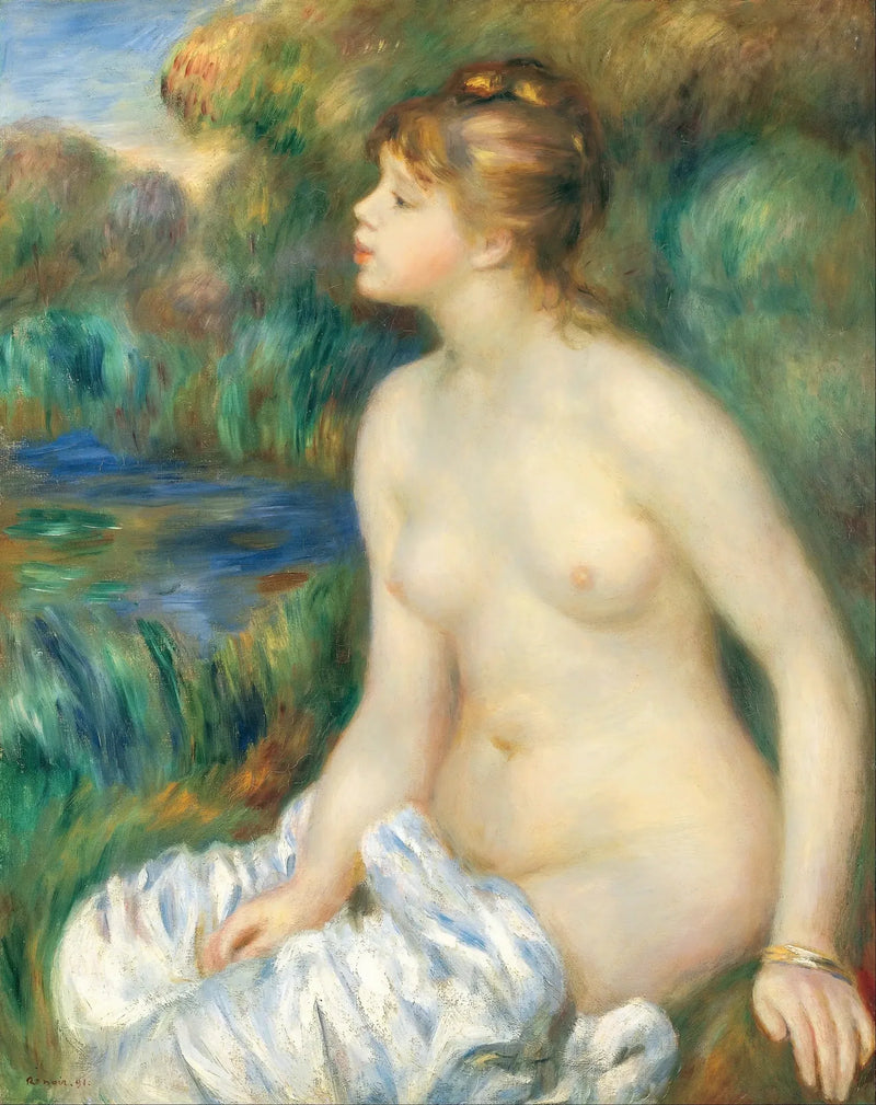 Kąpiący się - Pierre-Auguste Renoir