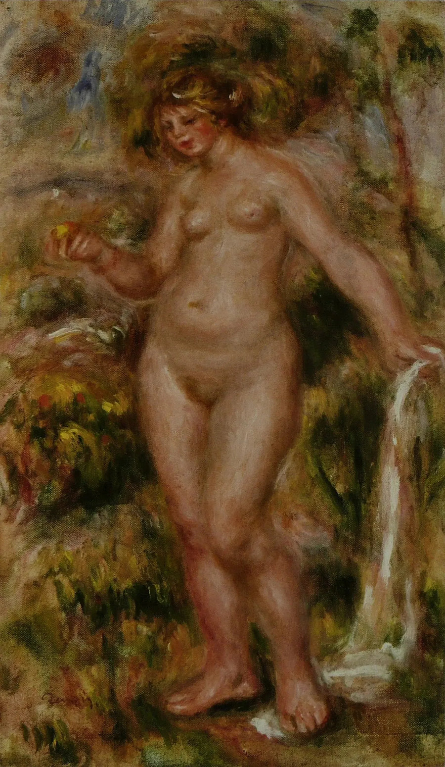 Kąpiący się - Pierre-Auguste Renoir