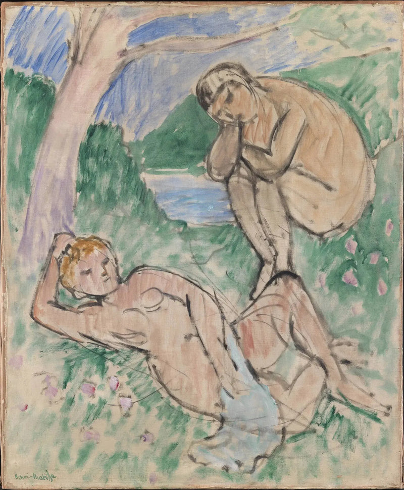 Kąpiący się - Henri Matisse