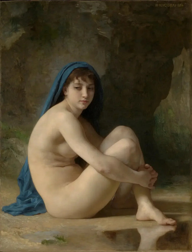 Siedząca kąpielówka - Bouguereau