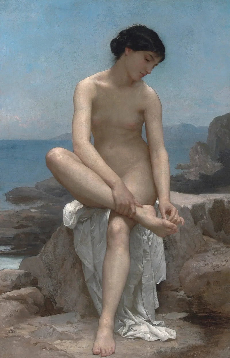 Kąpiąca się - Bouguereau