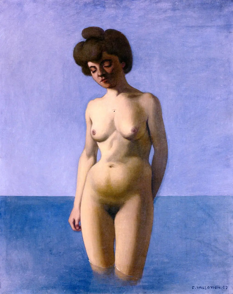 Masażysta twarzy - Félix Vallotton