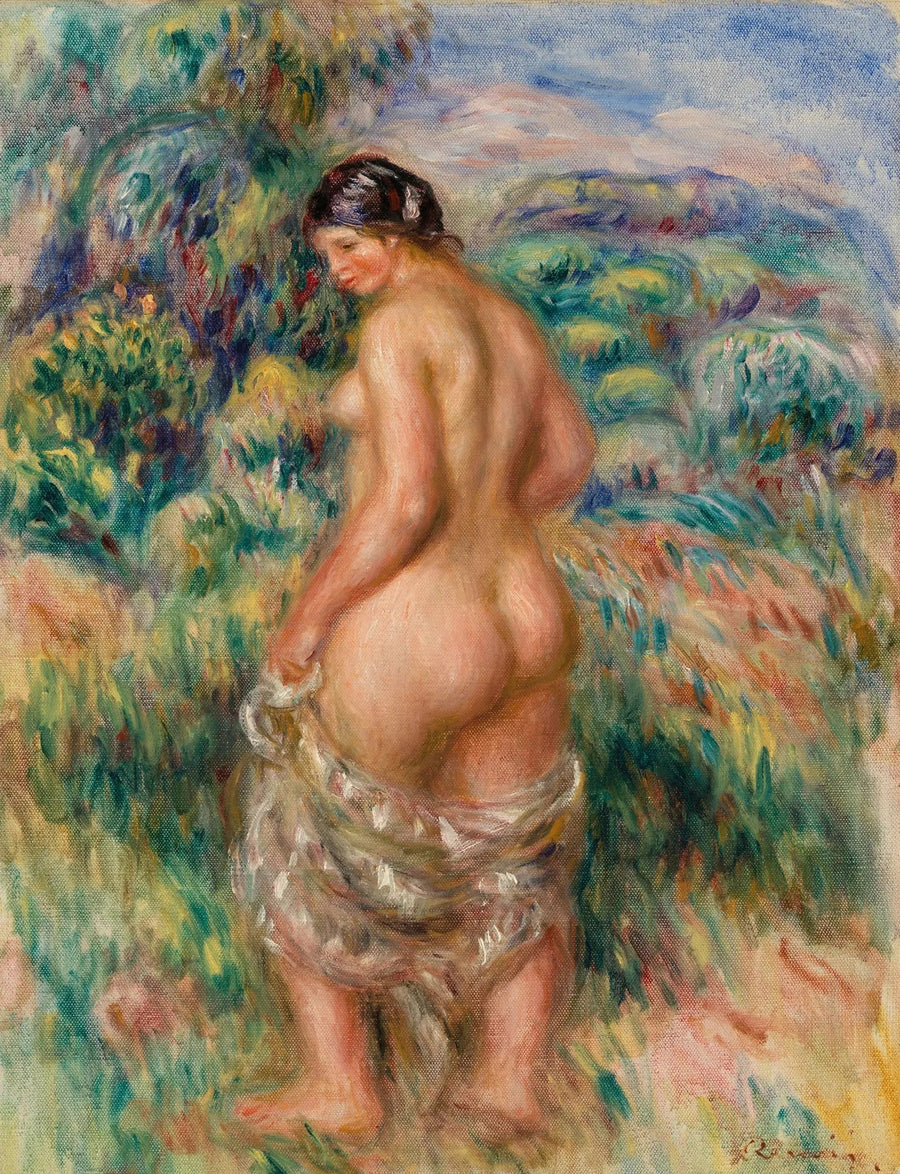 Stojąca kąpielówka - Pierre-Auguste Renoir