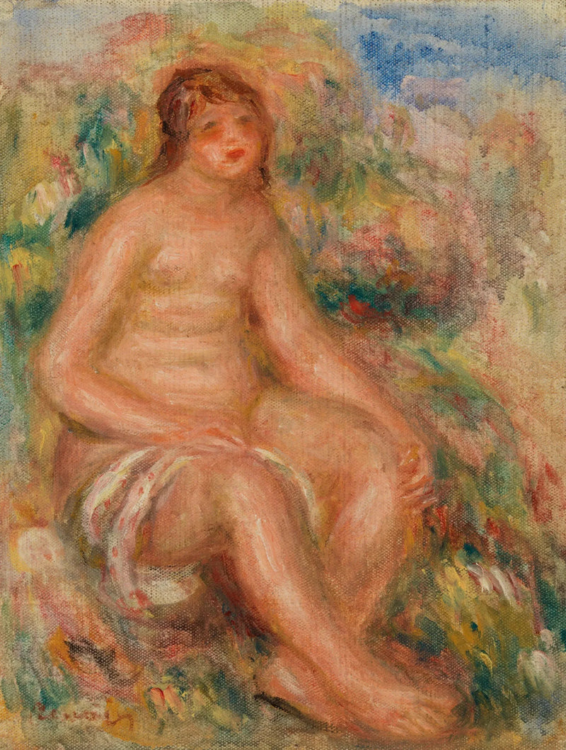 Kąpiąca się - Pierre-Auguste Renoir