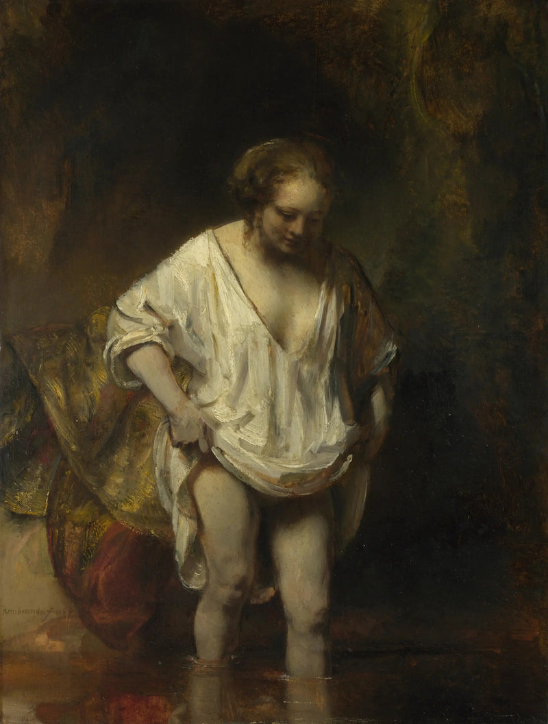 Kąpiąca się - Rembrandt