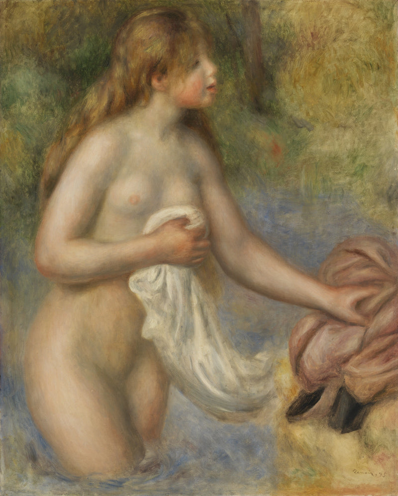 Kąpiący się - Pierre-Auguste Renoir