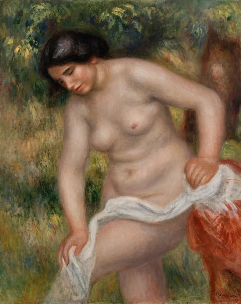 Kąpiąca się osuszająca (Kąpiąca się wycierająca) - Pierre-Auguste Renoir