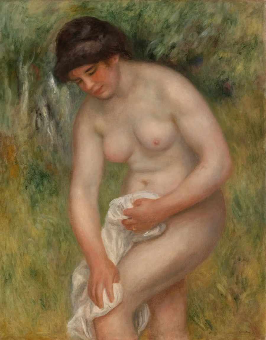 Kąpiąca się osuszająca (Kąpiąca się wycierająca) - Pierre-Auguste Renoir