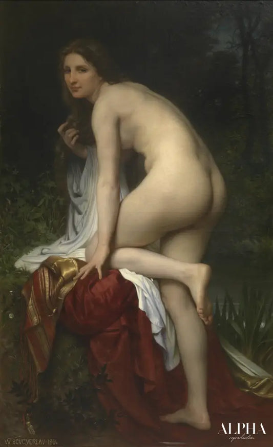 Baigneuse - William-Adolphe Bouguereau Reproductions de tableaux à la peinture à l’huile