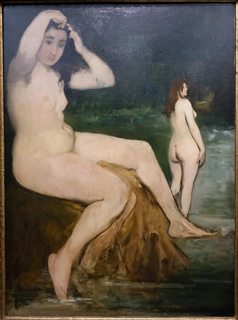 Kąpiące się w Sekwanie - Édouard Manet