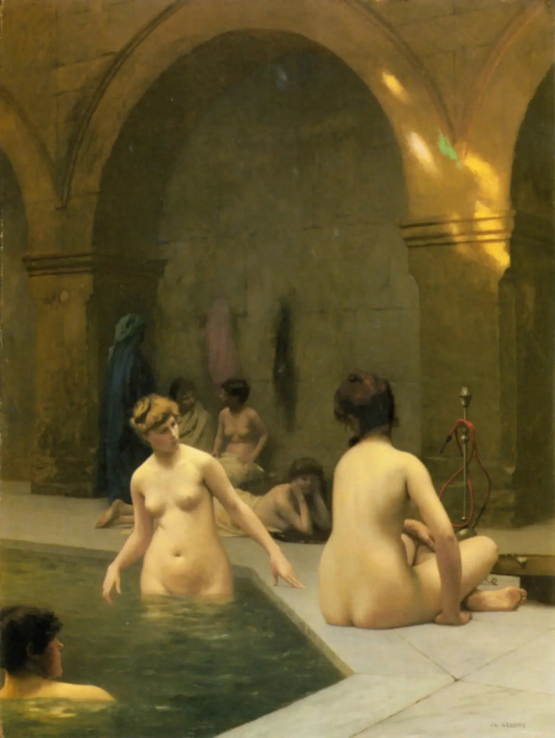 Kąpiące się - Jean-Léon Gérôme