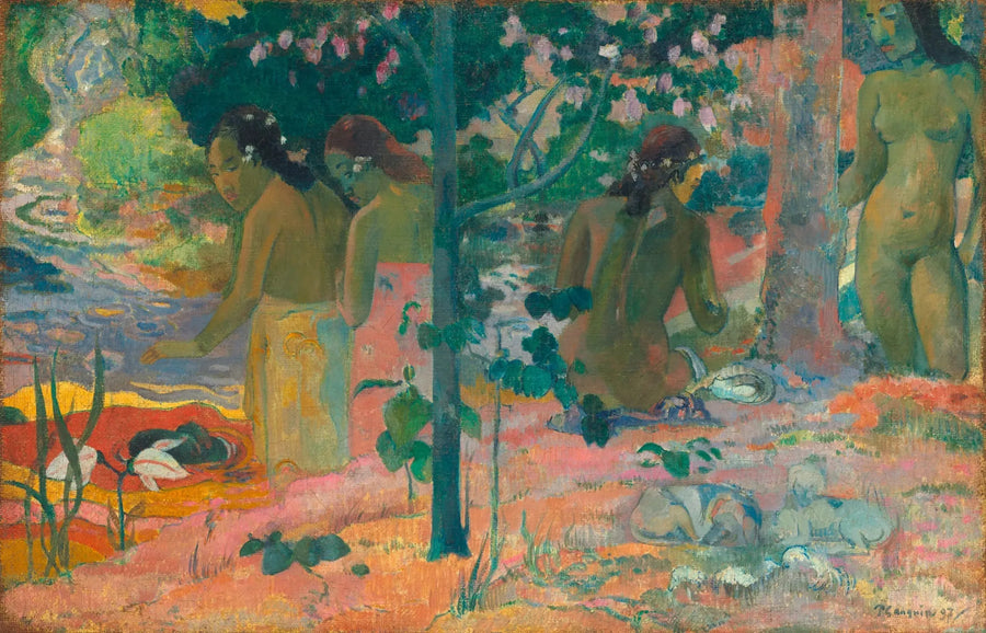 Kąpiące się - Paul Gauguin