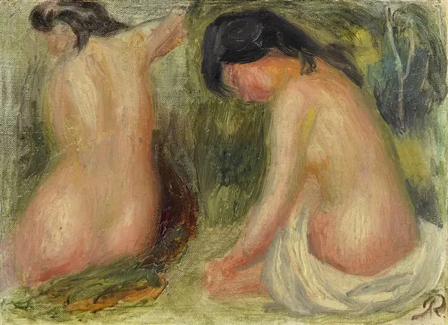 Kąpiące się - Pierre-Auguste Renoir