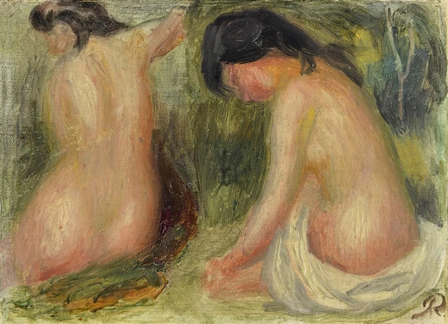 Kąpiące się - Pierre-Auguste Renoir