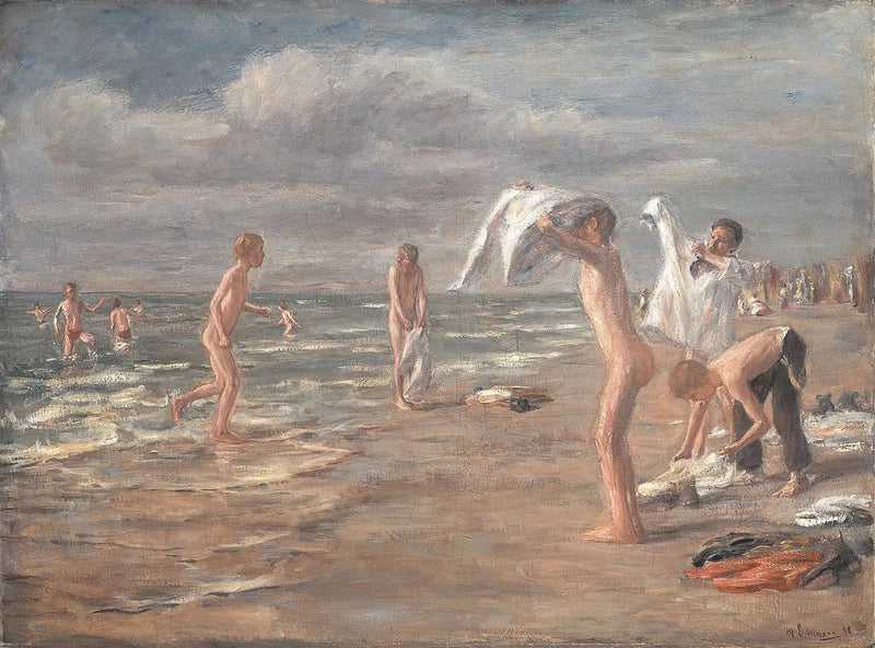Kąpiel chłopców - Max Liebermann