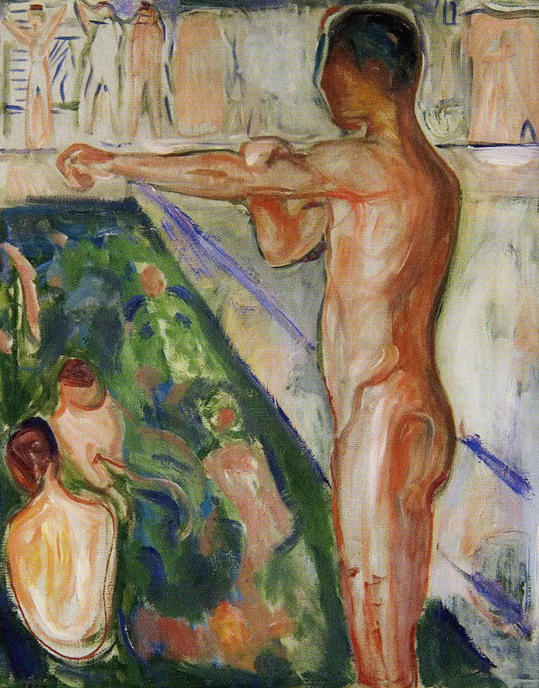 Kąpiel - Edvard Munch