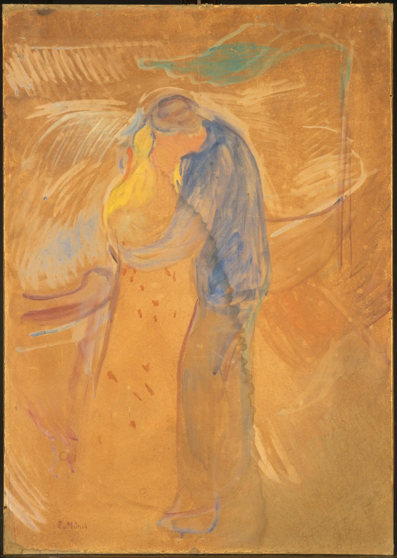 Pocałunek - Edvard Munch