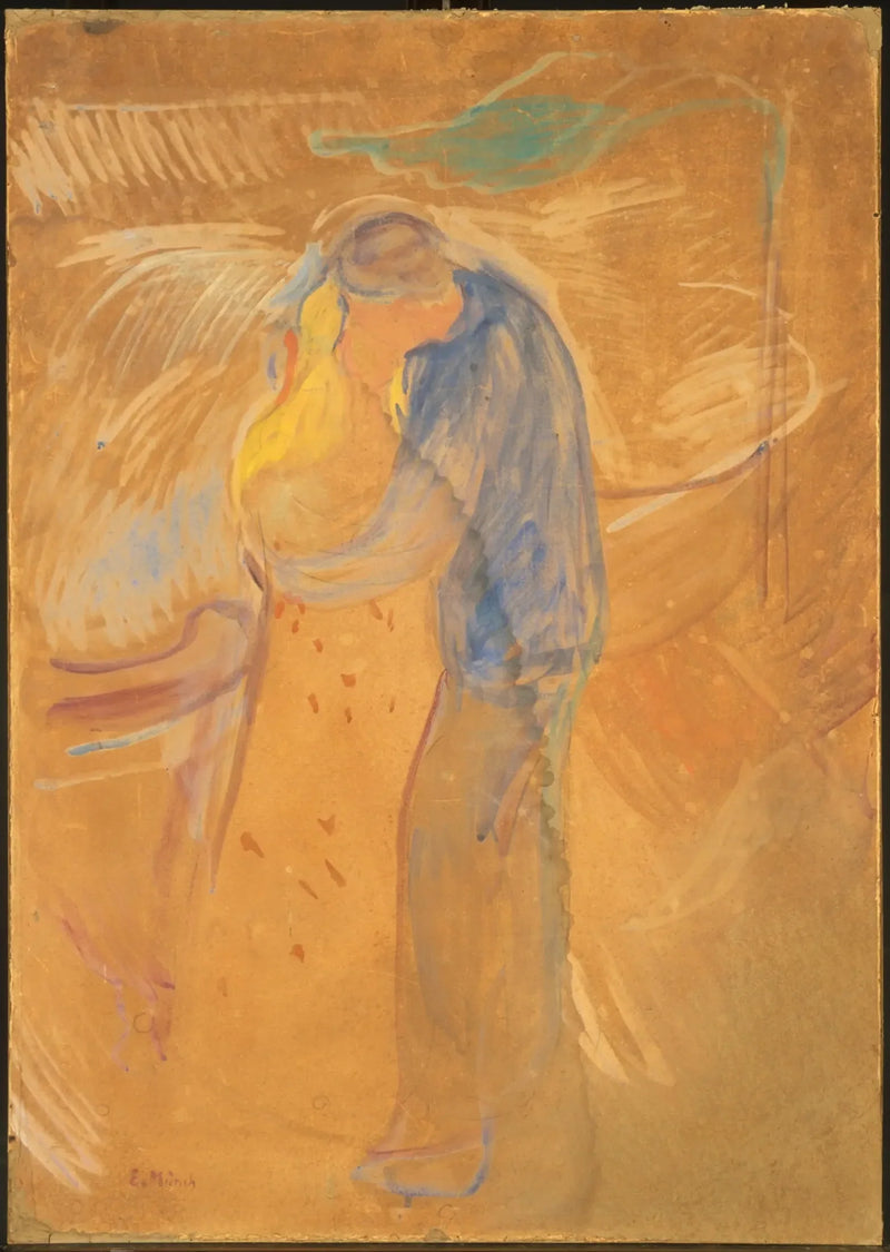 Pocałunek - Edvard Munch