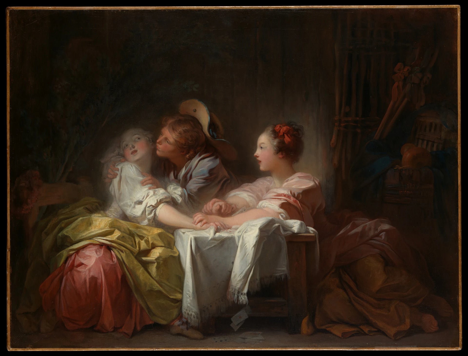 Le baiser volé - Jean Honoré Fragonard