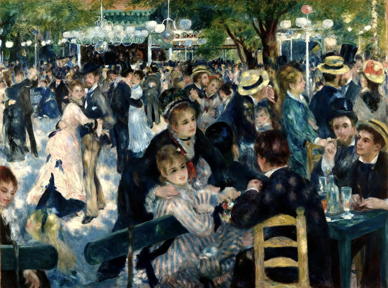 Bal na młynie Galette - Pierre-Auguste Renoir