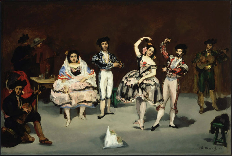 Hiszpański balet - Édouard Manet
