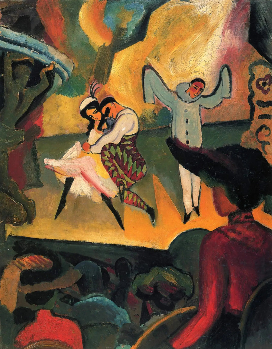 Balet rosyjski I - August Macke