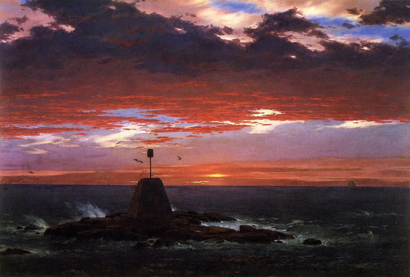 Ballise, u wybrzeży wyspy Mount Desert - Frederic Edwin Church