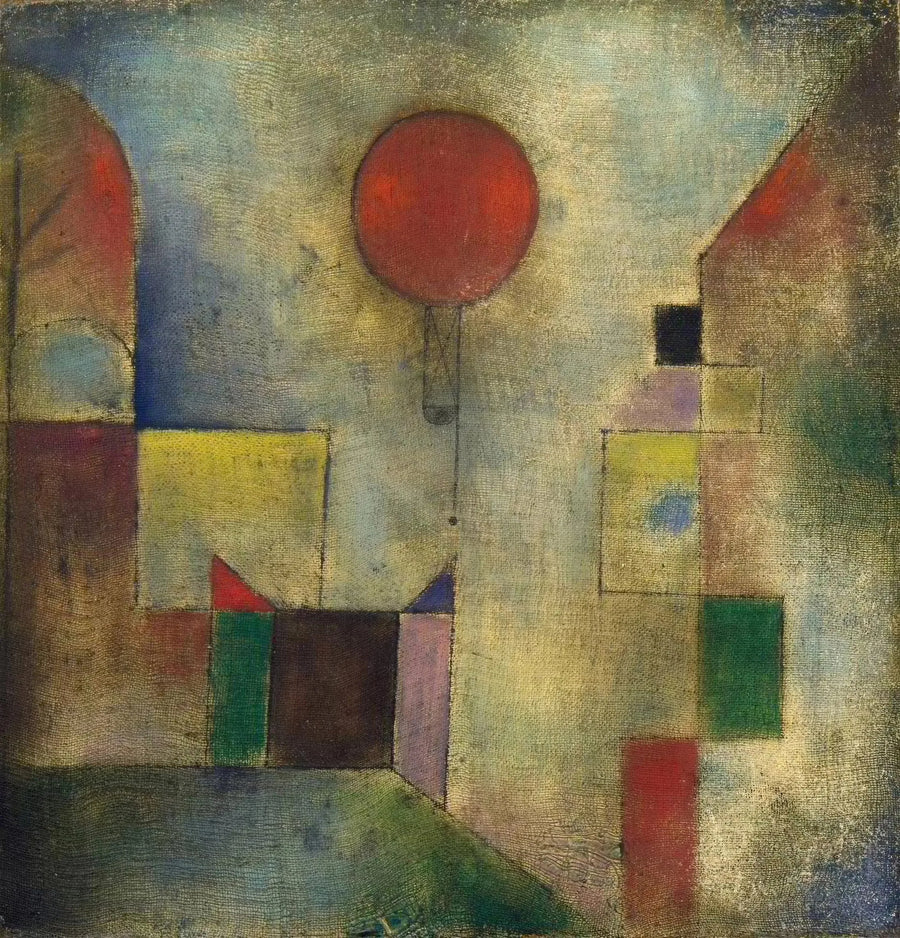 Czerwony balon - Paul Klee