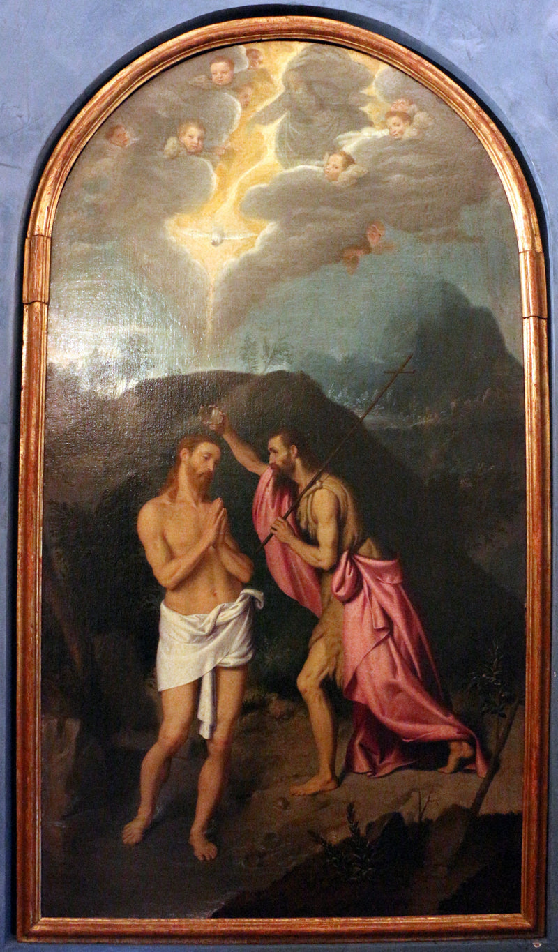 Chrzest Chrystusa - Giovanni Battista Moroni